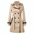 Sarah Women's Double-Breasted Trench Coat