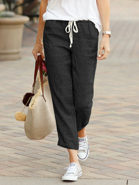 Brianna | Women's Full Length Casual Trousers – Relaxed Fit