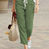 Brianna | Women's Full Length Casual Trousers – Relaxed Fit - Green