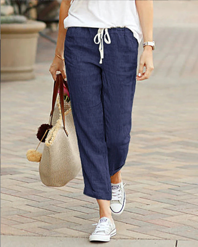 Brianna | Women's Full Length Casual Trousers – Relaxed Fit