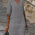 Brylee | Elegant Midi Dress for Women - Gray