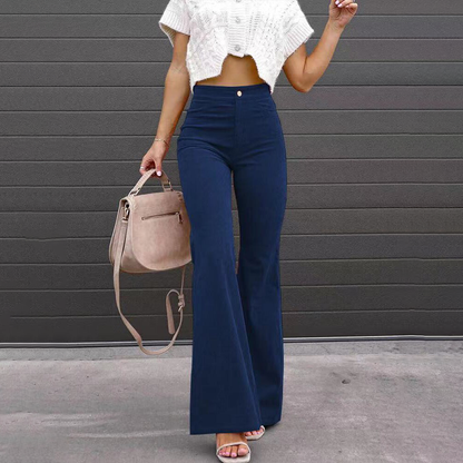 Stine | Chic High-Waist Flared Pants