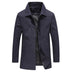 Jack | Men's Button-Down Collared Jacket - Blue