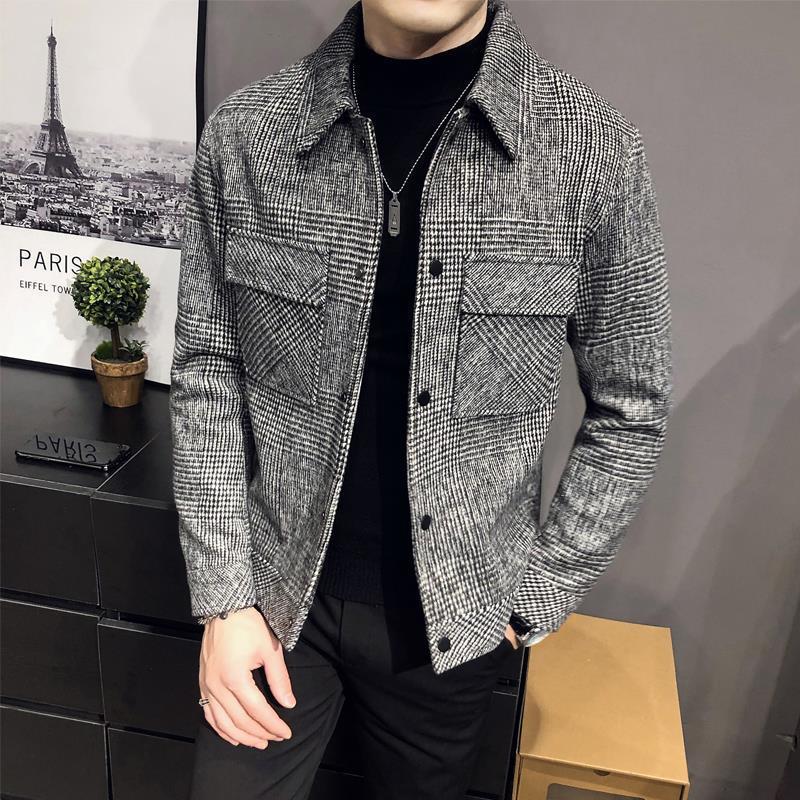 Brandon Men's Plaid Shirt Jacket