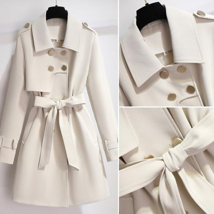 Michelle | Women's Belted Double-Breasted Coat
