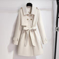 Michelle | Women's Belted Double-Breasted Coat