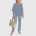 Bella | Women's Relaxed Fit Two-Piece Set - Color 03