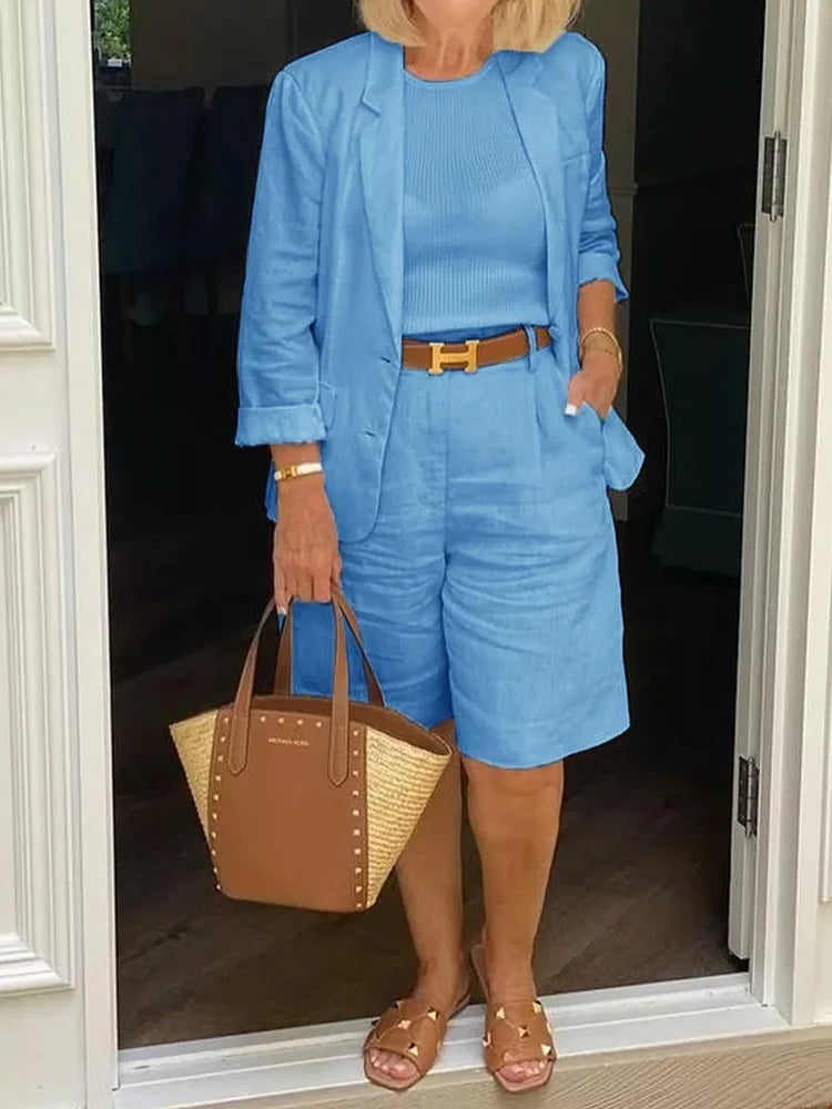 Ava | Effortless Casual Summer Set for Comfort and Elegance