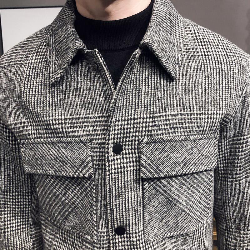 Brandon Men's Plaid Shirt Jacket