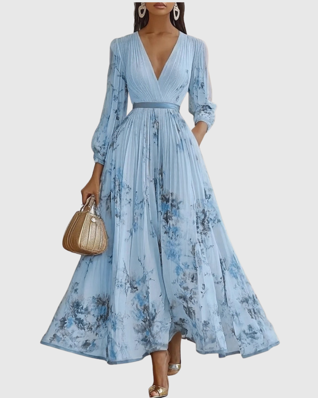 Carla | Women's Sleeveless A-Line Midi Dress