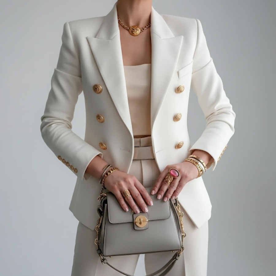 Sarah Double-Breasted Blazer