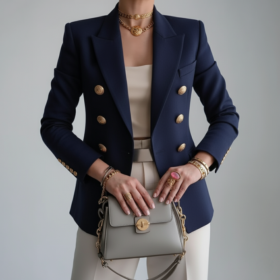 Sarah Double-Breasted Blazer