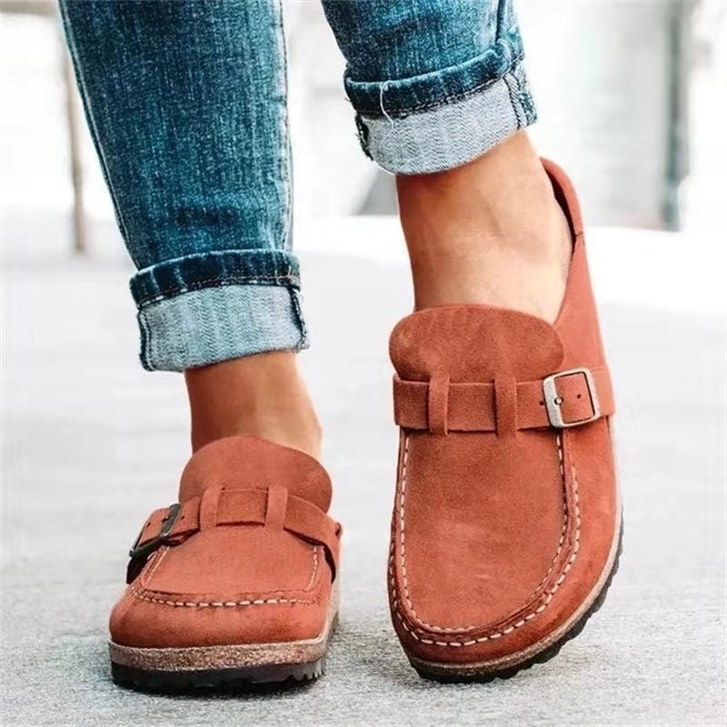 June Orthopedic Buckle Mules