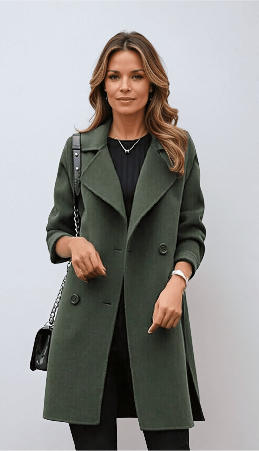 Mette | Elegant Double-Breasted Coat