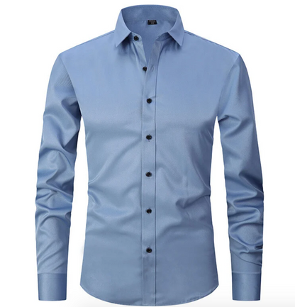 Dennis | Men's Slim-Fit Long Sleeve Dress Shirt