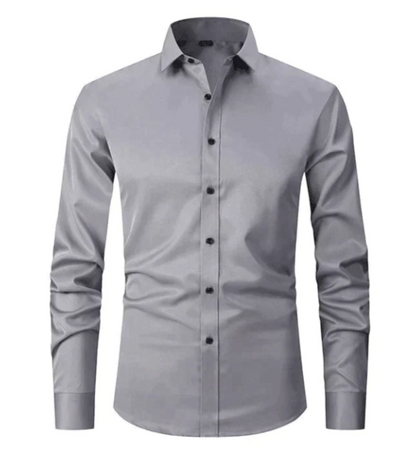 Dennis | Men's Slim-Fit Long Sleeve Dress Shirt