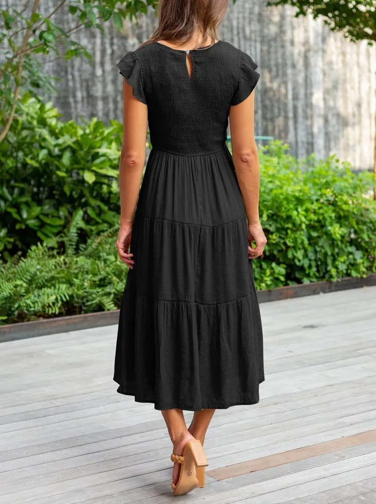 Ronja | Effortless Stylish Layered Flowy Dress
