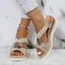 Julia Orthopedic Sandals - Gold