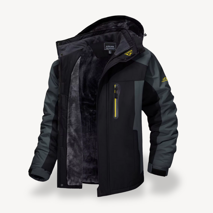 Todd Men's Waterproof Outdoor Winter Fleece Jacket