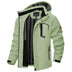 Dorian | Men's Lightweight Hooded Rain Jacket - Light Green