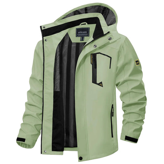 Dorian | Men's Lightweight Hooded Rain Jacket