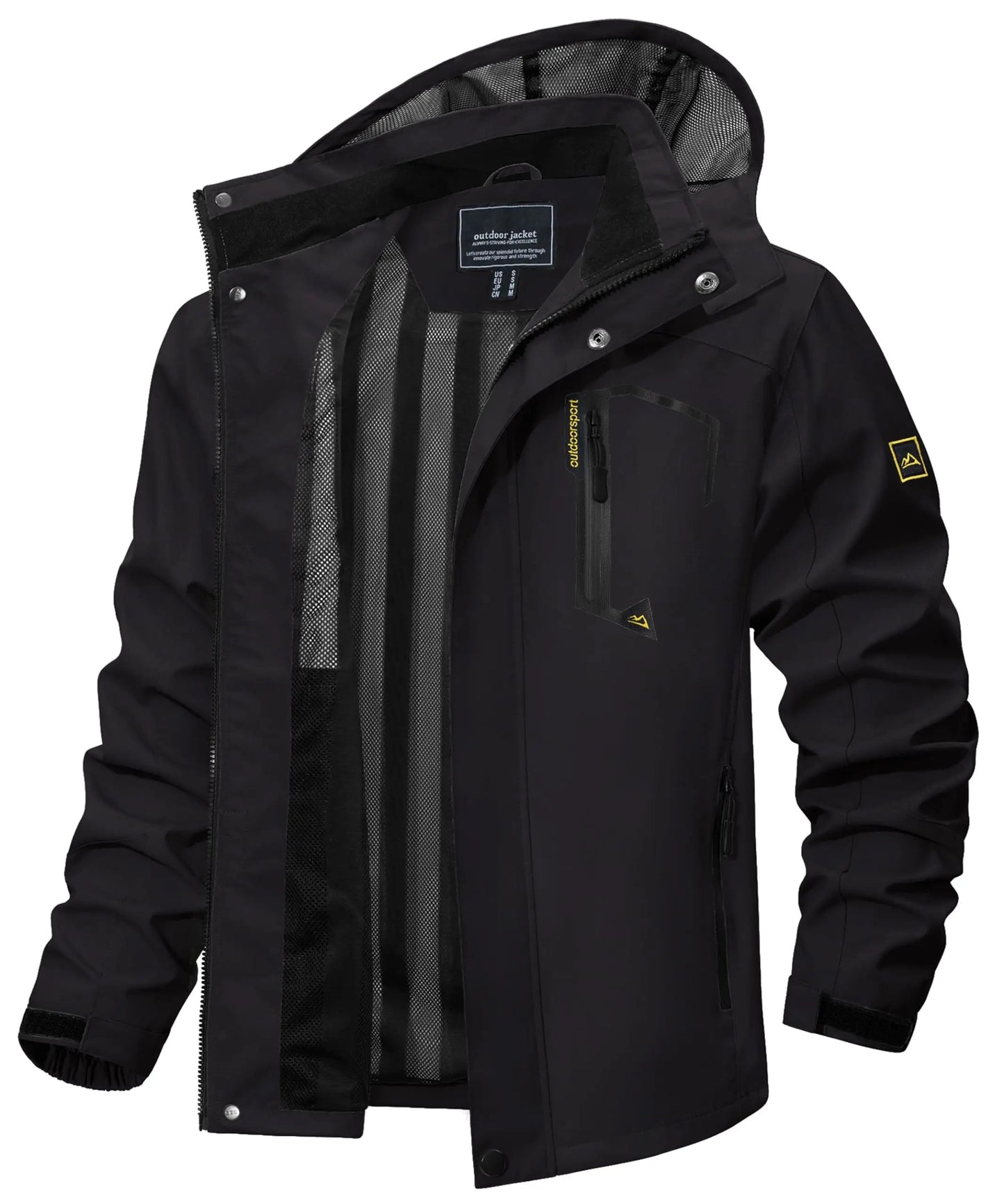 Dorian | Men's Lightweight Hooded Rain Jacket