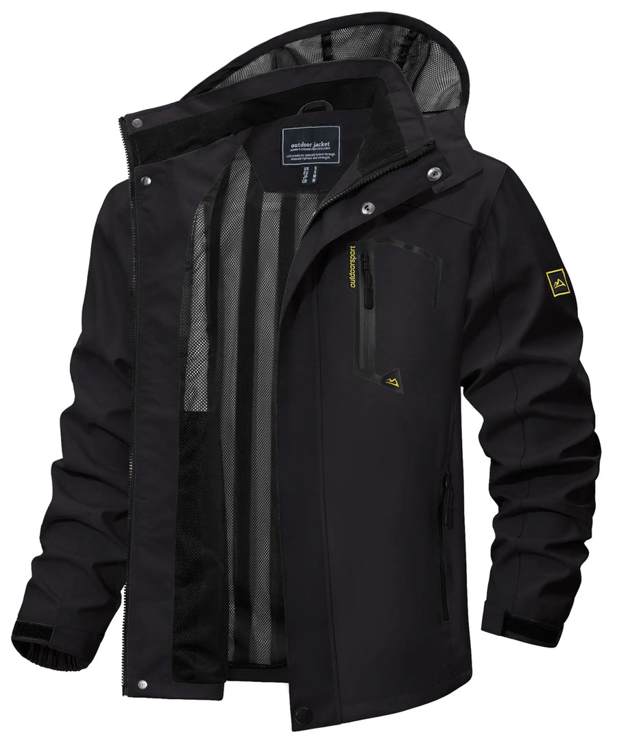 Dorian | Men's Lightweight Hooded Rain Jacket