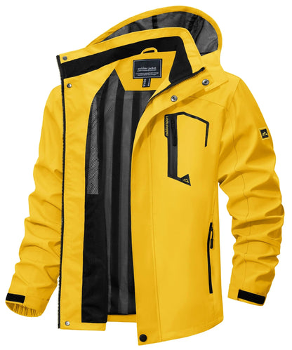 Dorian | Men's Lightweight Hooded Rain Jacket