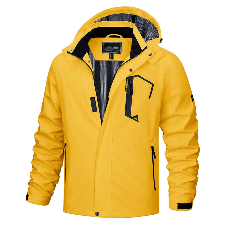 Dorian | Men's Lightweight Hooded Rain Jacket