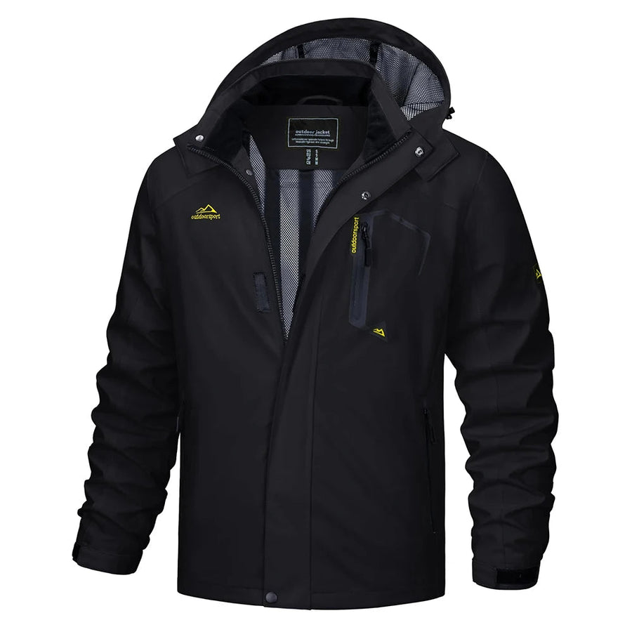 Dorian | Men's Lightweight Hooded Rain Jacket