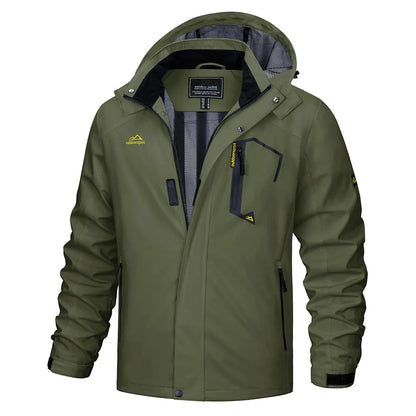 Dorian | Men's Lightweight Hooded Rain Jacket