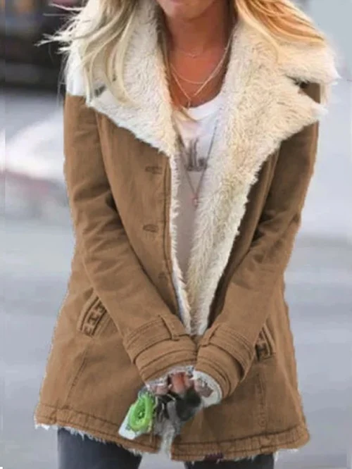 Loretta | Women's Mid-Length Button-Front Jacket