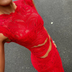 Nancy | Elegant Lace Set for Confident Women - Red