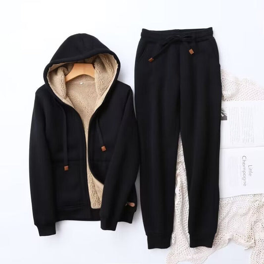 Riley | Women's Zip-Up Hoodie Loungewear Set in Luxe Fabric