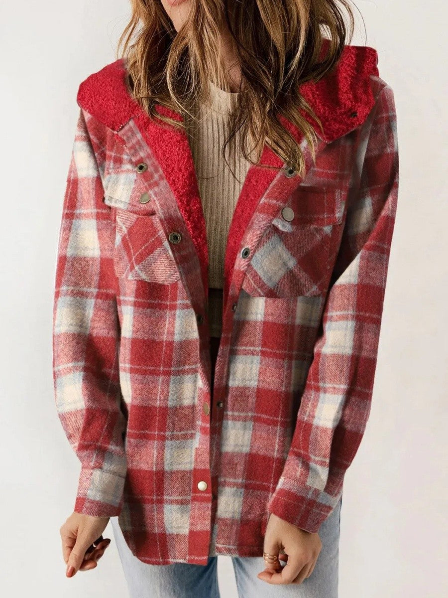 Marilyn | Women's Hooded Flannel Jacket