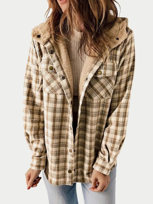Marilyn | Women's Hooded Flannel Jacket