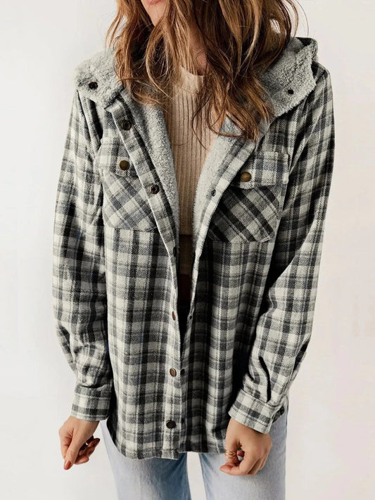 Marilyn | Women's Hooded Flannel Jacket