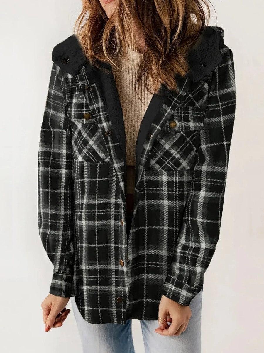 Marilyn | Women's Hooded Flannel Jacket