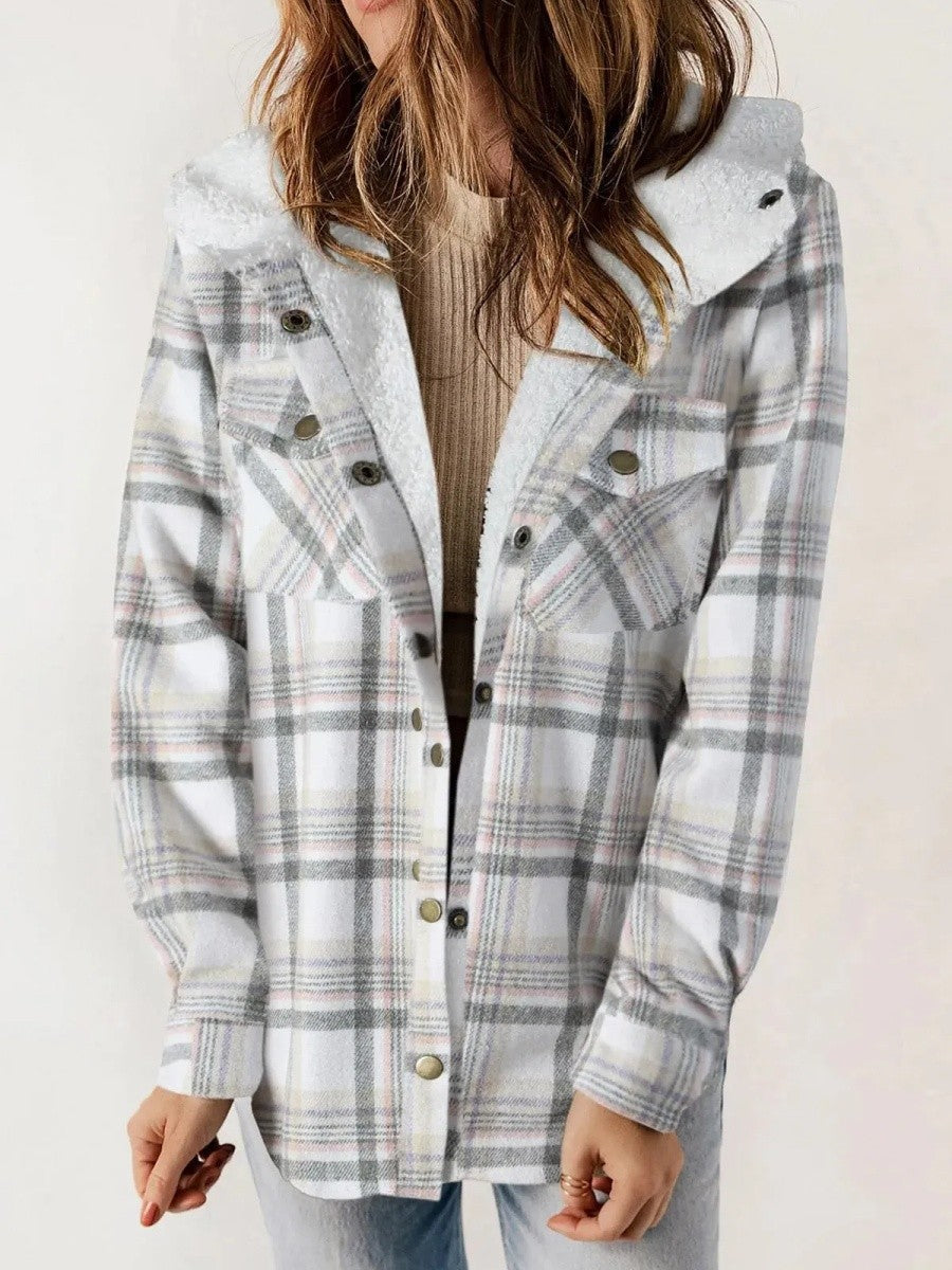 Marilyn | Women's Hooded Flannel Jacket