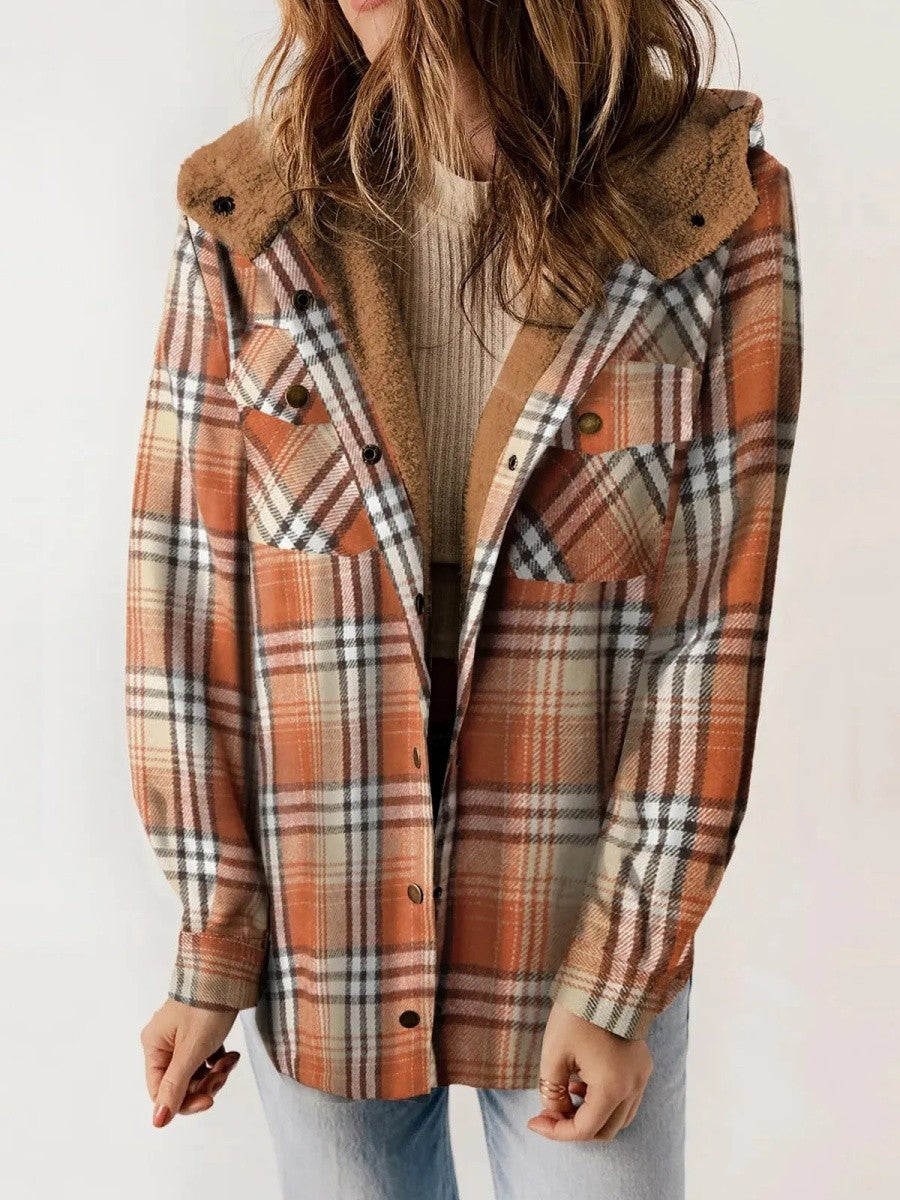 Marilyn | Women's Hooded Flannel Jacket
