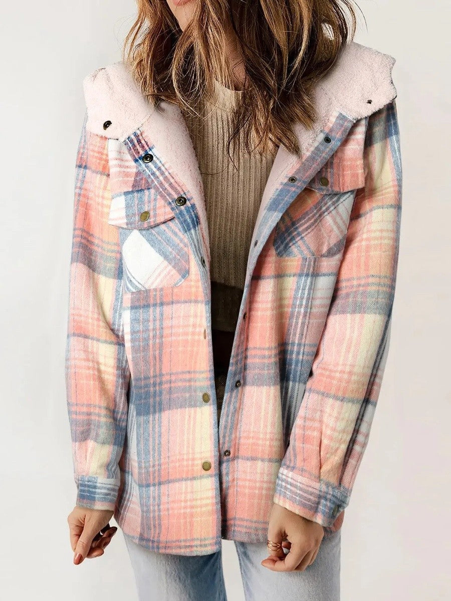 Marilyn | Women's Hooded Flannel Jacket