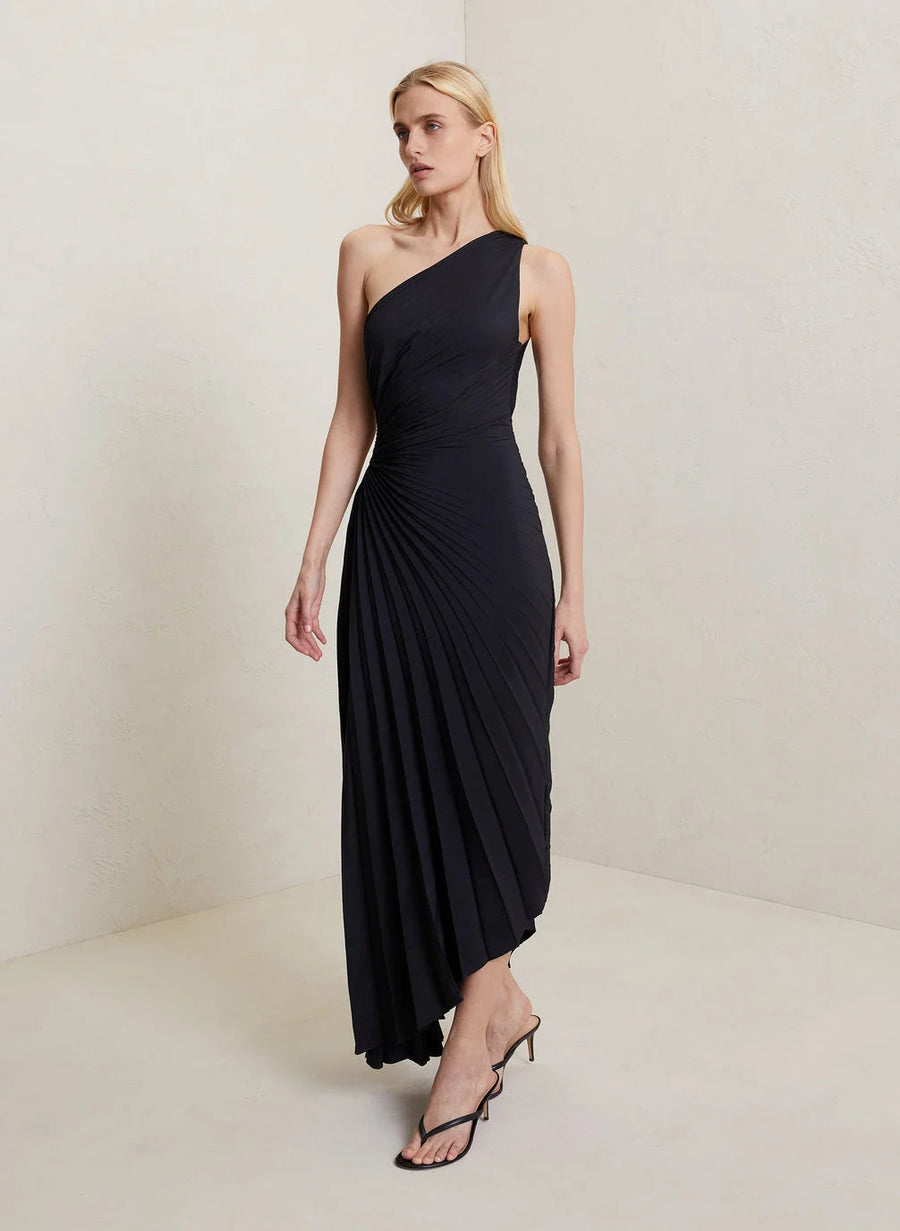 Lori | Elegant Maxi Dress in Luxe Fabric
