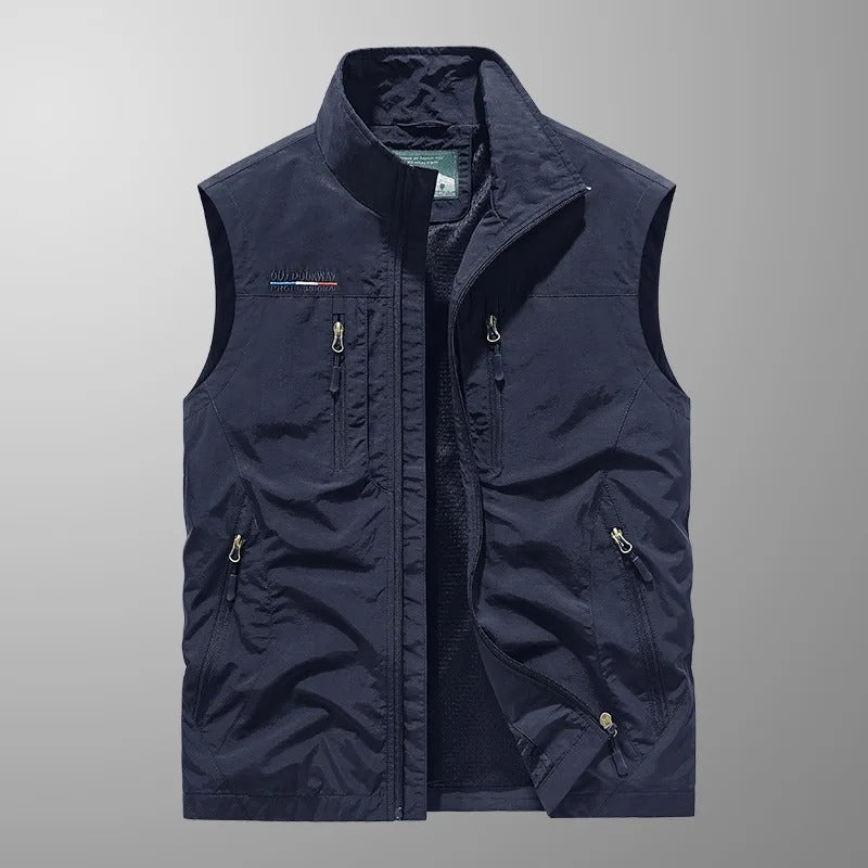 Daniel | Breathable Outdoor Cargo Vest for Active Living