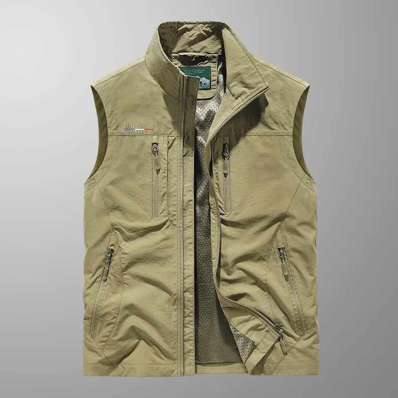 Daniel | Breathable Outdoor Cargo Vest for Active Living