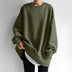 Virginia Oversized Women's Sweatshirt - Green