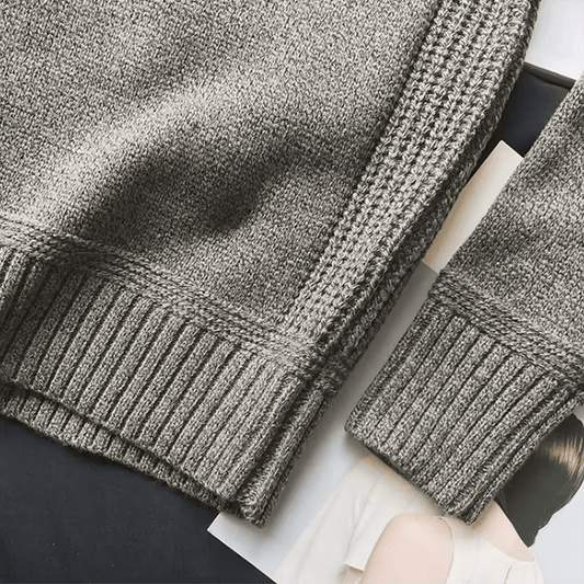Floyd | Men's Crew Neck Sweater with Elbow Patches
