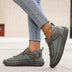 Grace | Orthopedic Lace-Up Ankle Boots - Grey