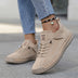 Grace | Orthopedic Lace-Up Ankle Boots - Beige