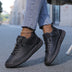 Grace | Orthopedic Lace-Up Ankle Boots - Black