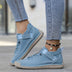 Grace | Orthopedic Lace-Up Ankle Boots - Blue